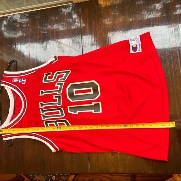 Chicago Bulls BJ Armstrong Champion Vintage 90s Jersey Men’s size 44 - Picture 9 of 12